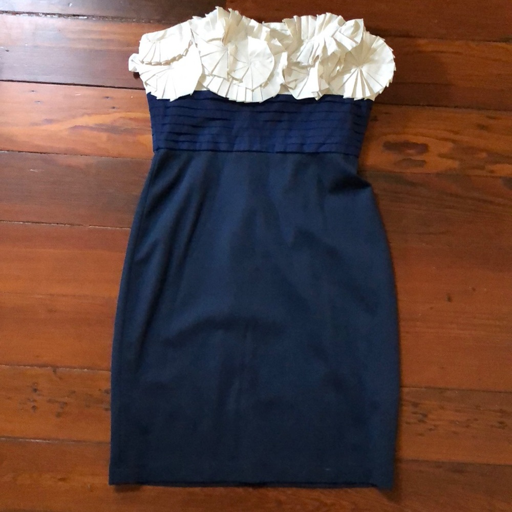 Navy Mini Cocktail Dress